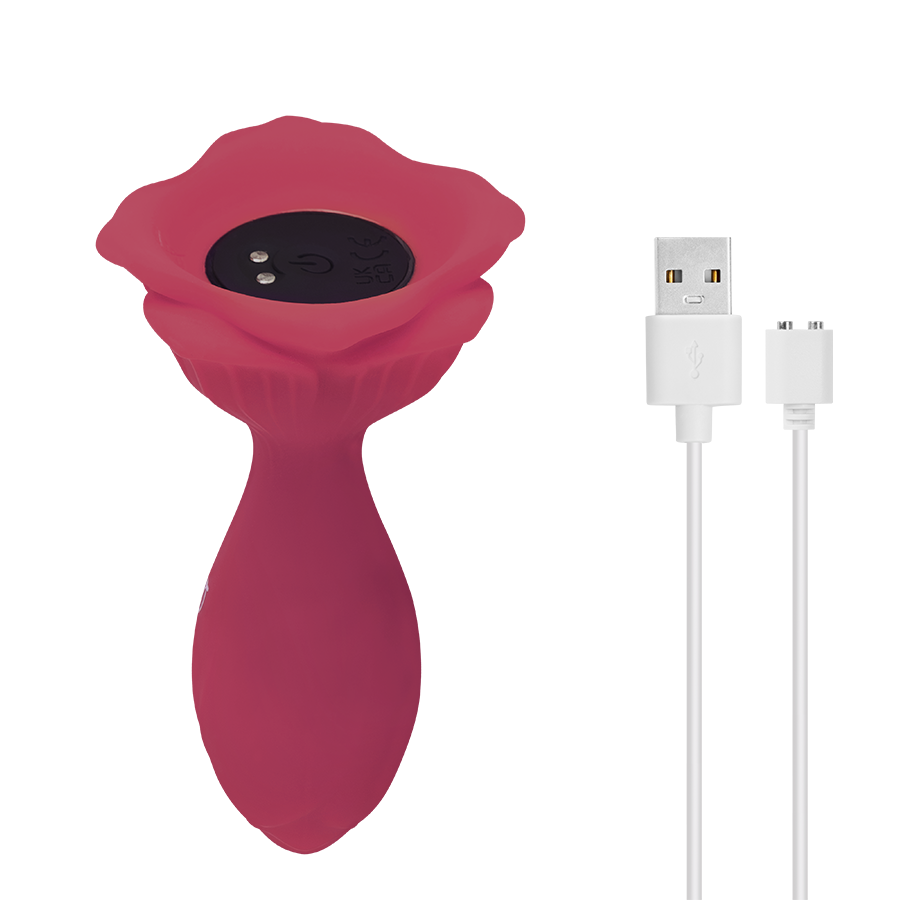 Vibrator Plug Spicy Flower Controlado por APP Global