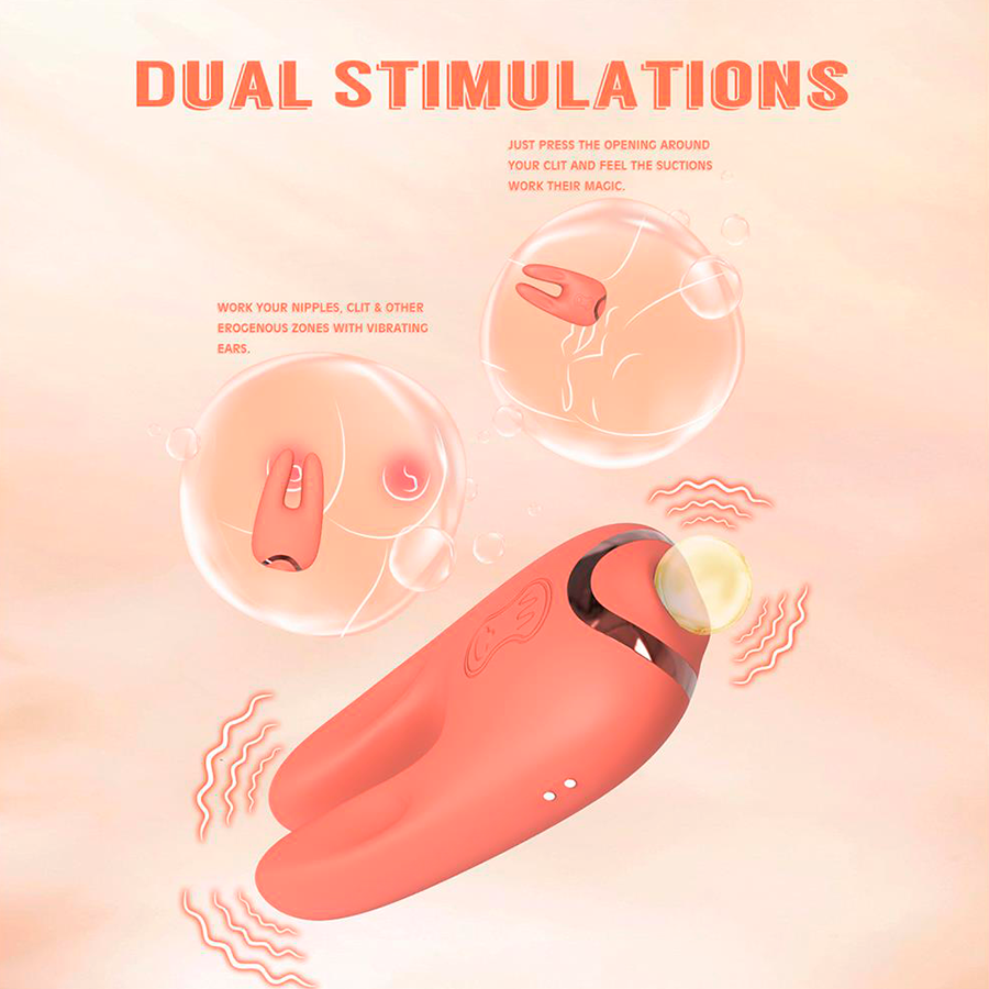Estimulador Clitorial Bloom Orange