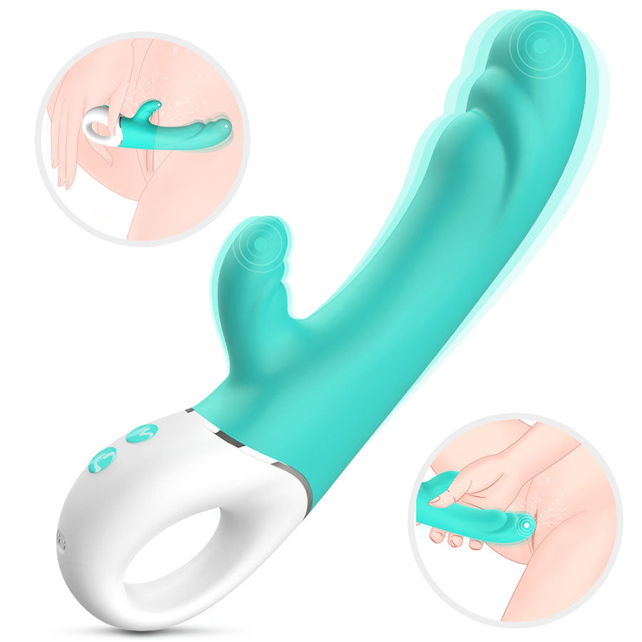 Vibrador Doble Estimulación Spray