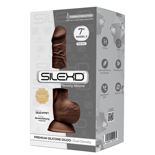 Dildo Model 3 (7'') Brown