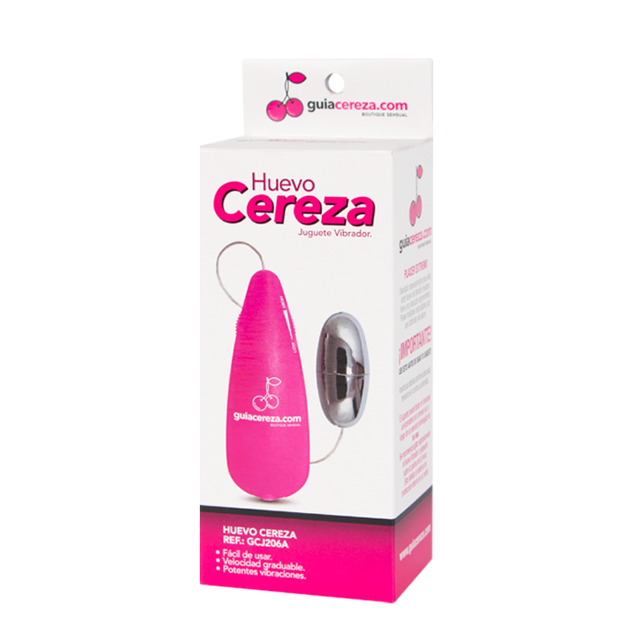 Huevo Vibrador Cereza