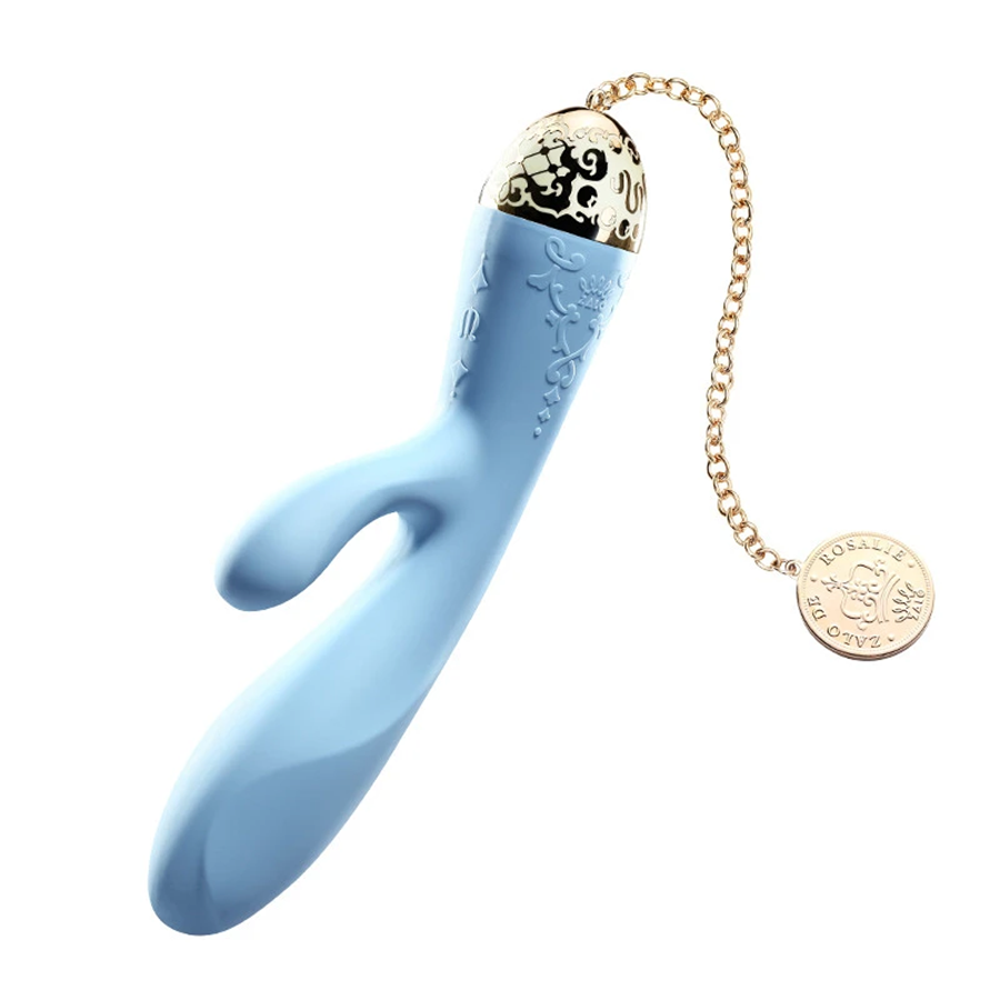 Vibrador de Lujo Rosalie Royal Blue Controlado Por APP Bluetooth by ZALO