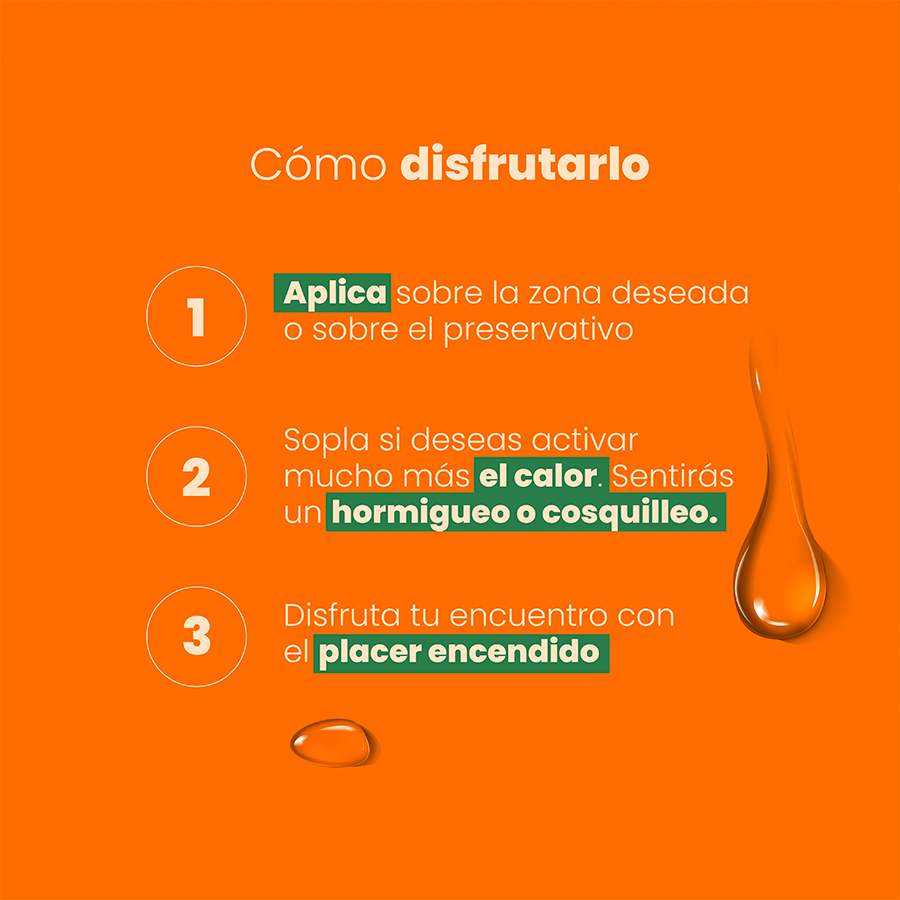 Lubricante íntimo Mango Sensación Caliente Electrizante X 30 ml by Sen Íntimo