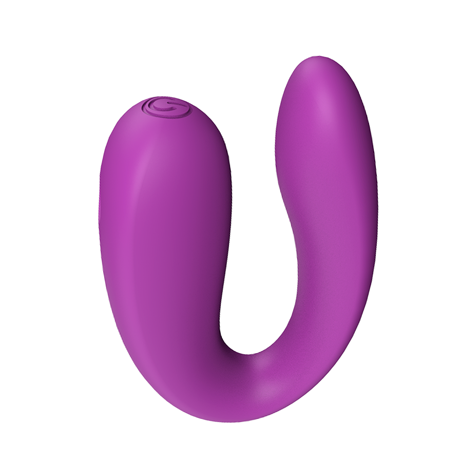 Vibrador de doble estimulación Vebe Purple
