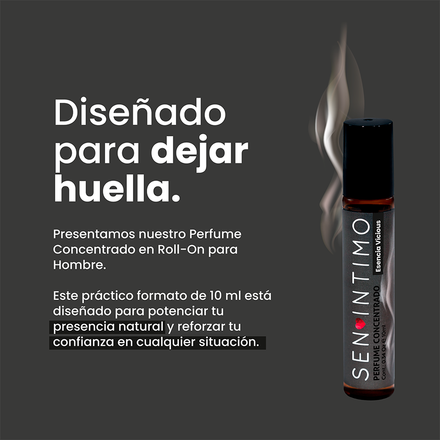 Pheromone Infused Parfum Vicious x 10 Ml Sen Intimo Usa