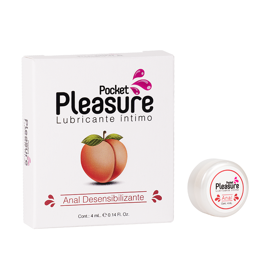 Lubricante Íntimo Anal Desensibilizante x 4 ml by Pocket Pleasure