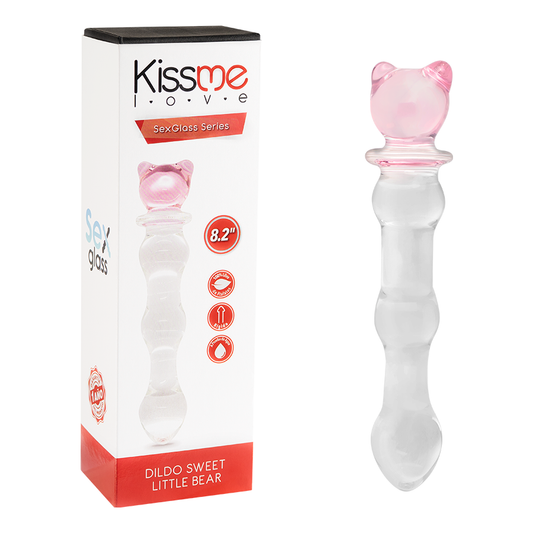 Dildo De Vidrio Sweet Littlet Bear 8.2''
