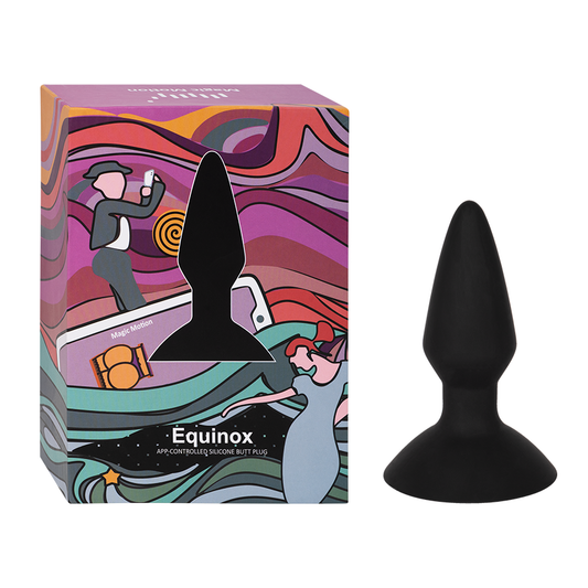 Plug Anal Vibrador Magic Equinox Controlado por APP Global