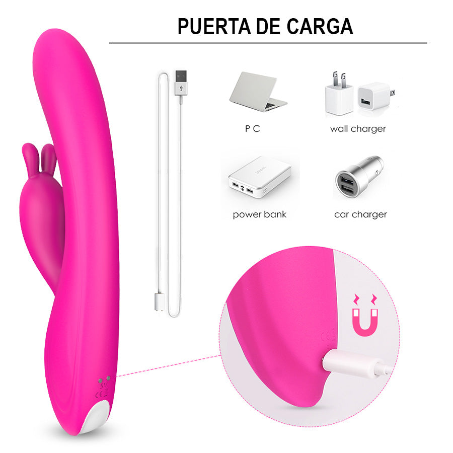 Vibrador Doble Estimulación Candy