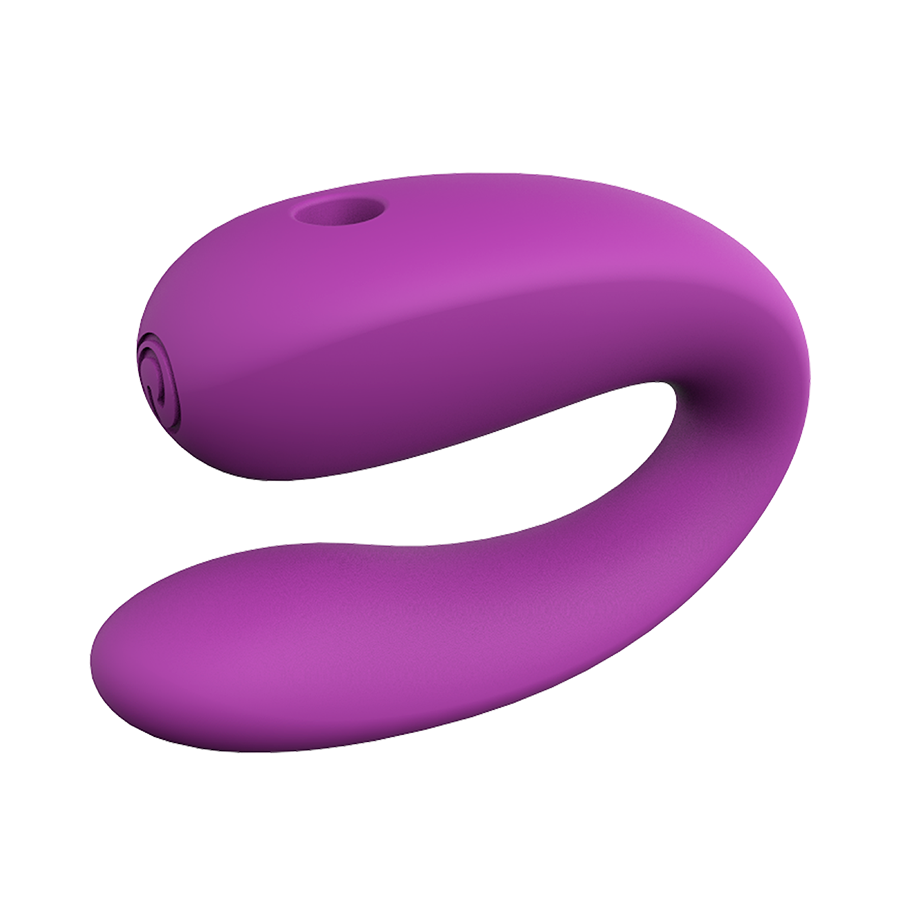 Vibrador de doble estimulación Vebe Purple