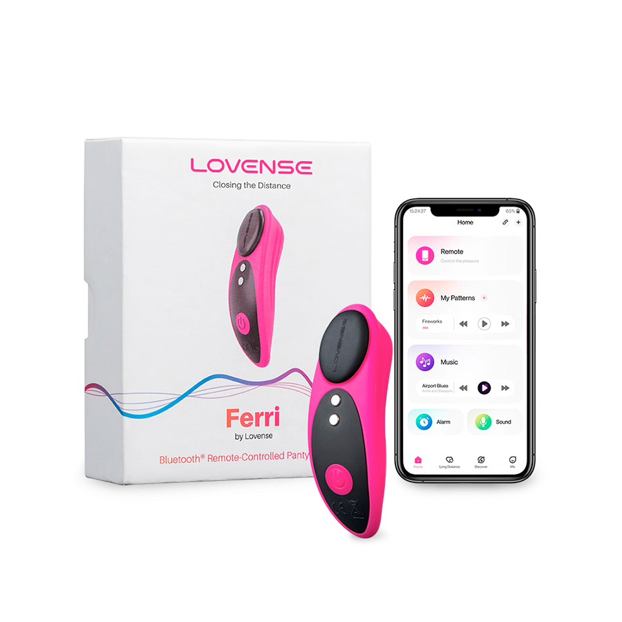 Vibrador Clitorial Ferri Controlado por APP Global by Lovense