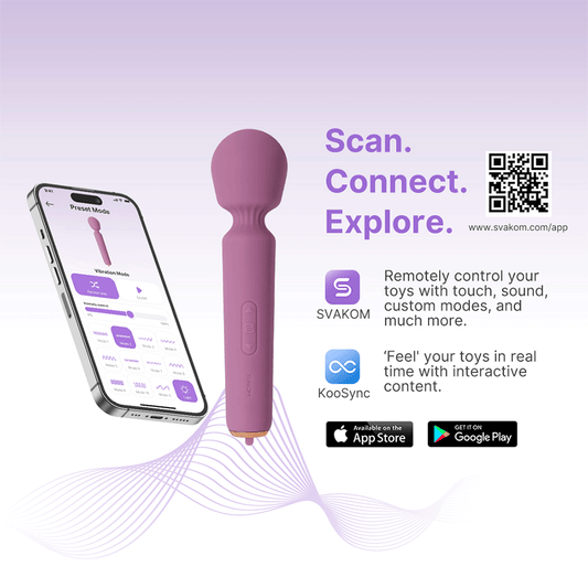 Masajeador Minni Emma NEO 2 Rosa Romántica Controlado por APP Global By Svakom