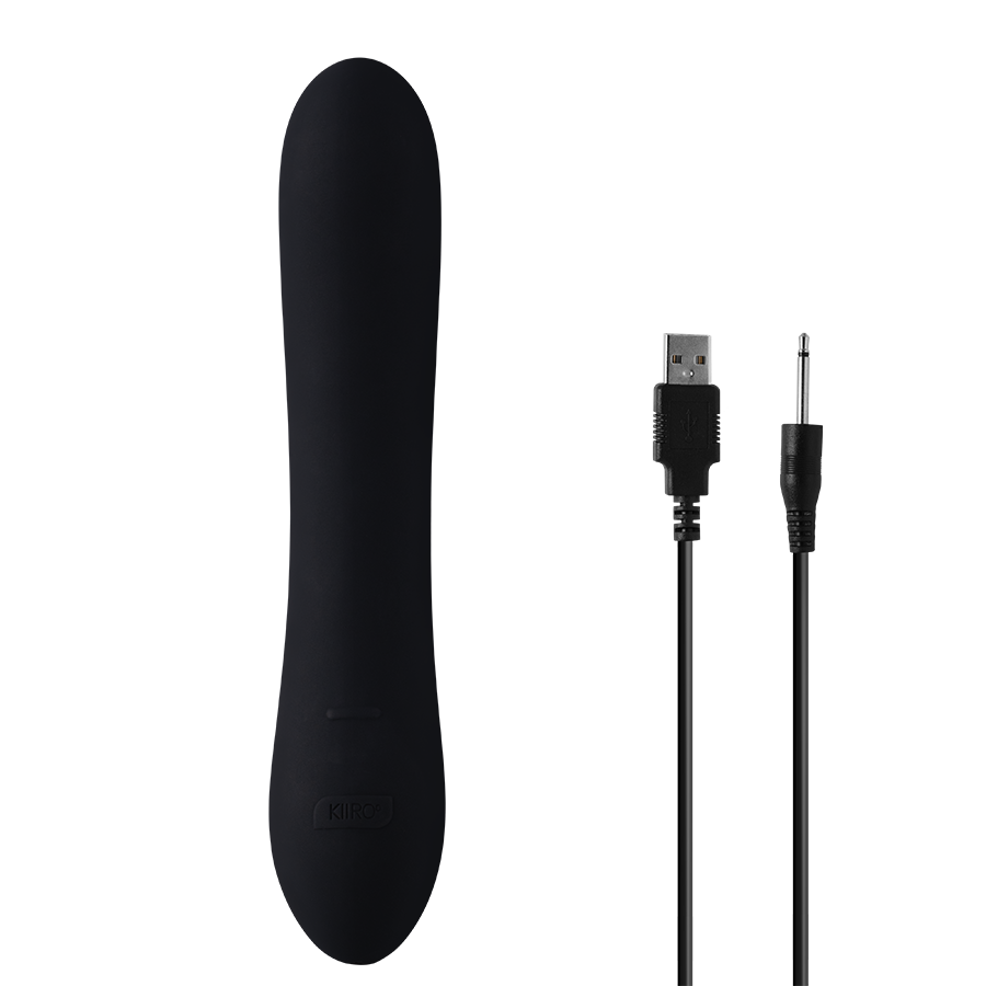 Vibrador Punto G  Pearl 2 Black Controlado por APP Global By Kiiro