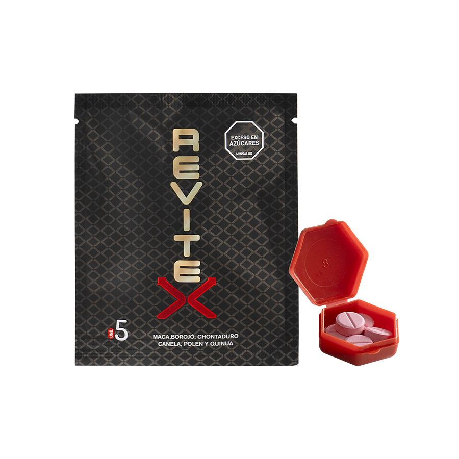 Energizante Revitex Pills x 5 Unidades