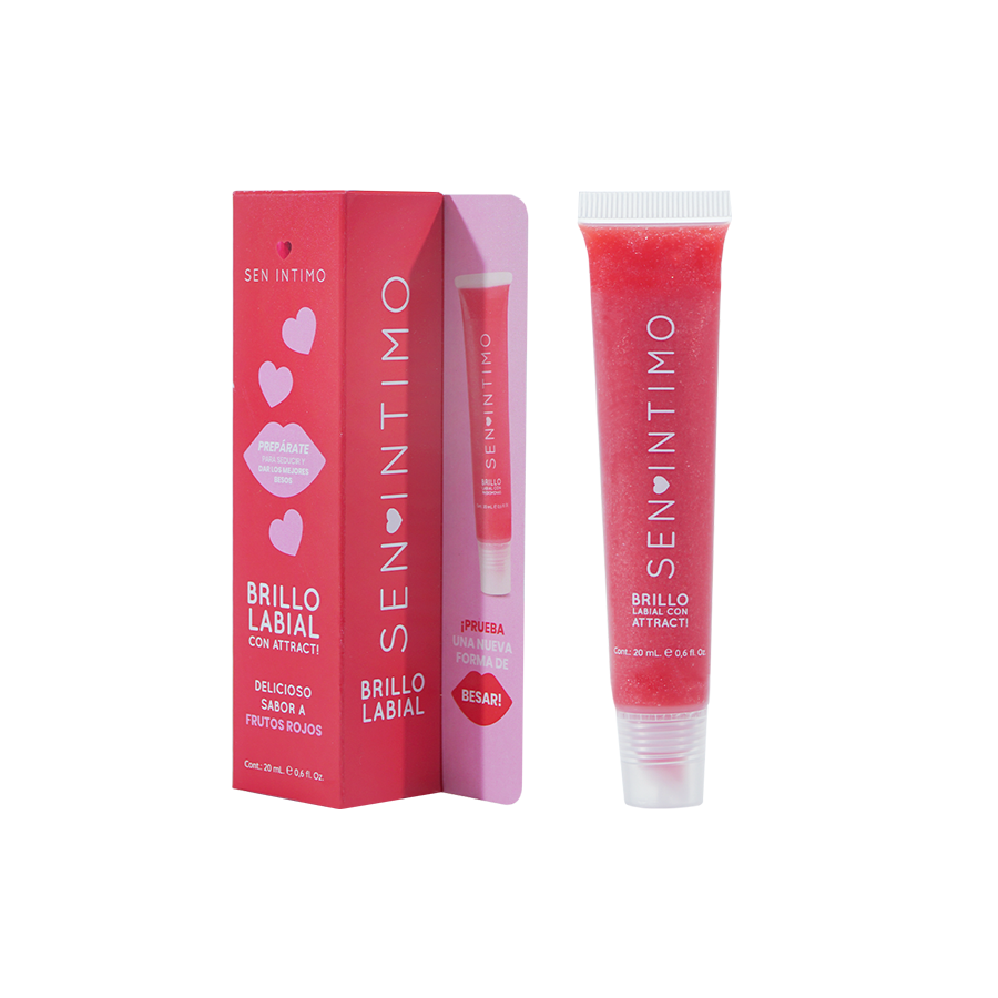 Brillo Labial X 20 Ml Frutos Rojos Sen Intimo