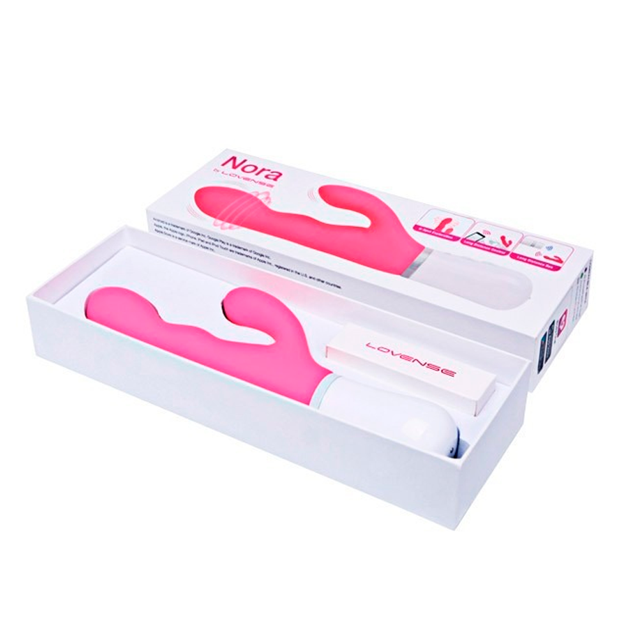 Vibrador Doble Estimulación Nora Controlado por APP Global by Lovense