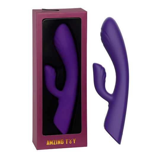 Vibrador de Doble Estimulación Alivior Purple by Amzing Toys