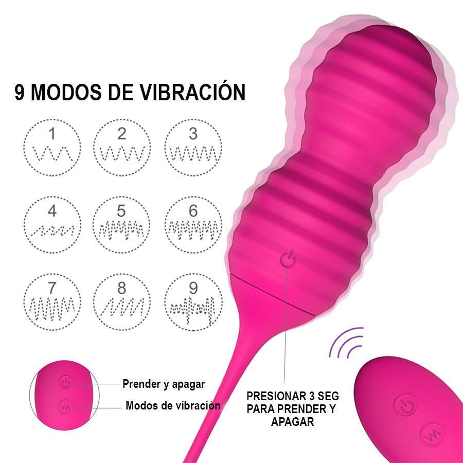 Bolas Vaginales Vibración Sweetheart a Control Remoto