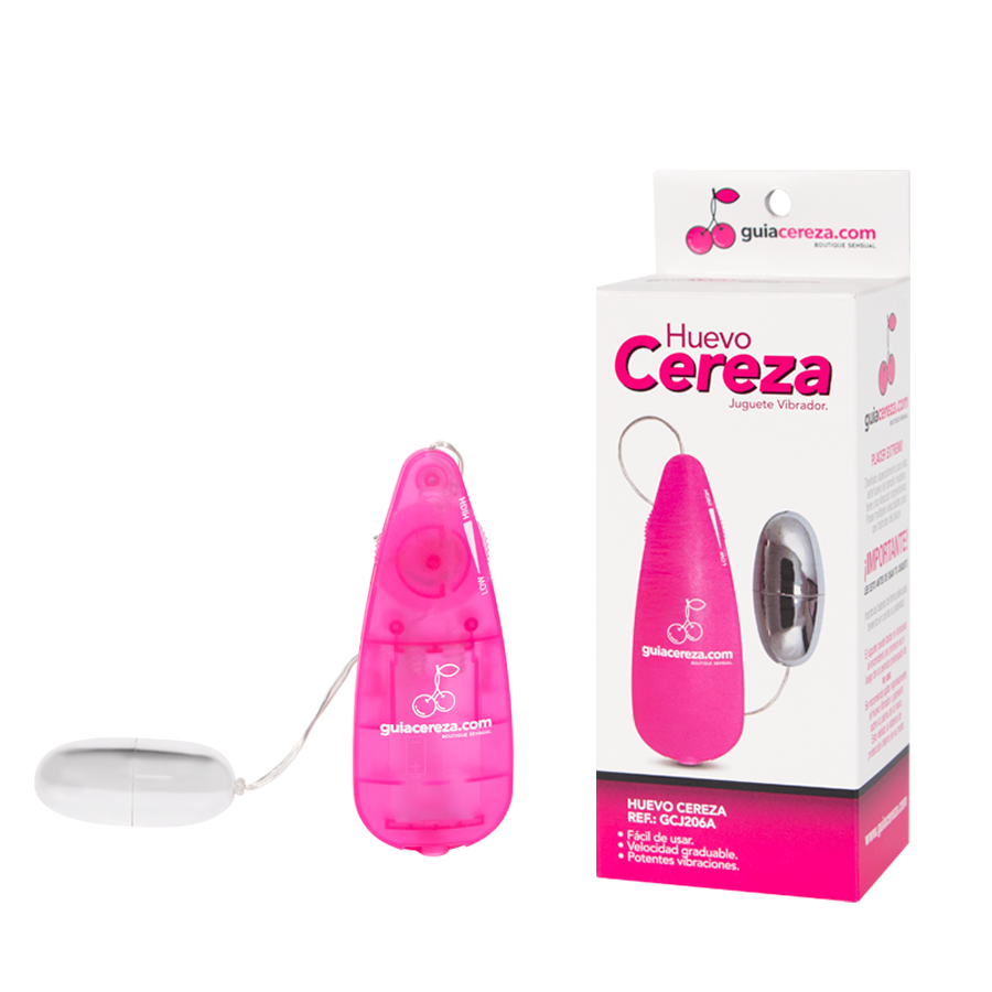 Huevo Vibrador Cereza