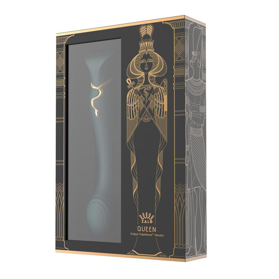 Set Vibrador de Lujo Queen Jewel Green Controlado por APP Bluetooth by ZALO