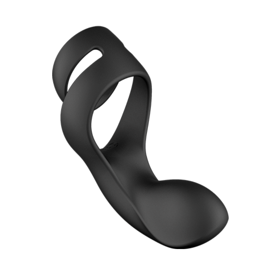 Anillo Doble Estimulador de Perineo Benedict Negro By Svakom