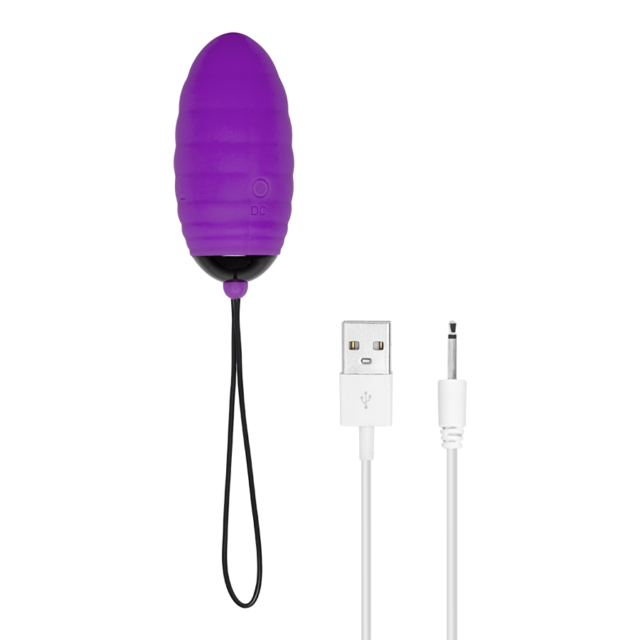 Huevo Vibrador Ocean Breeze Purple a Control Remoto