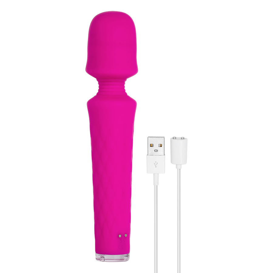 Vibrador Masajeador Luna Magenta