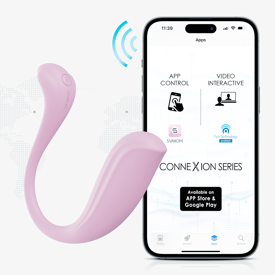 Estimulador Punto G Phoenix NEO 2 Lila Pastel Controlado por APP Global By Svakom