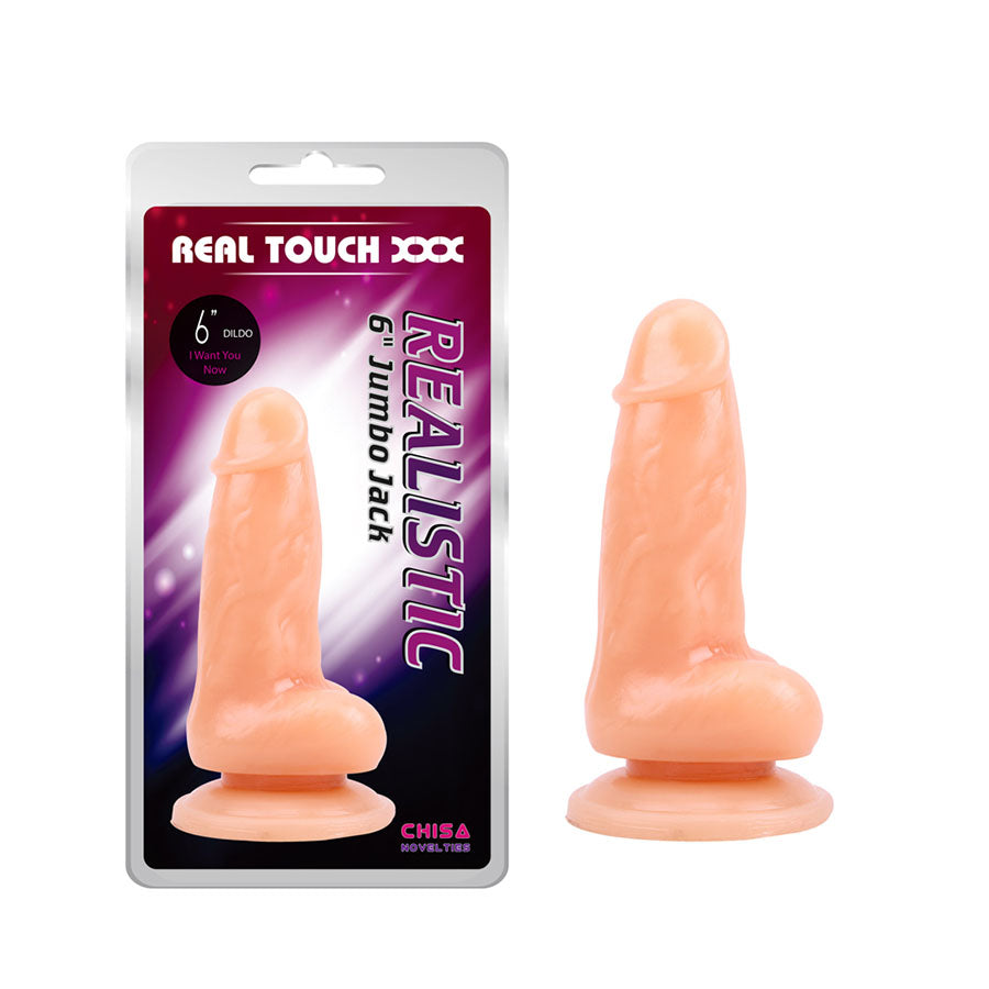 Dildo Realistic 6'' Jumbo Flesh