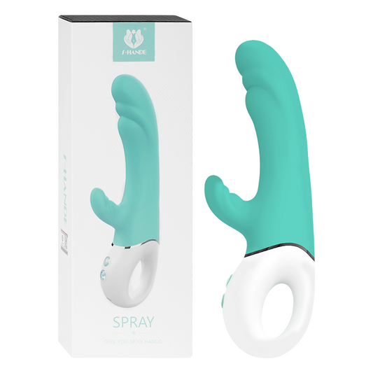 Vibrador Doble Estimulación Spray