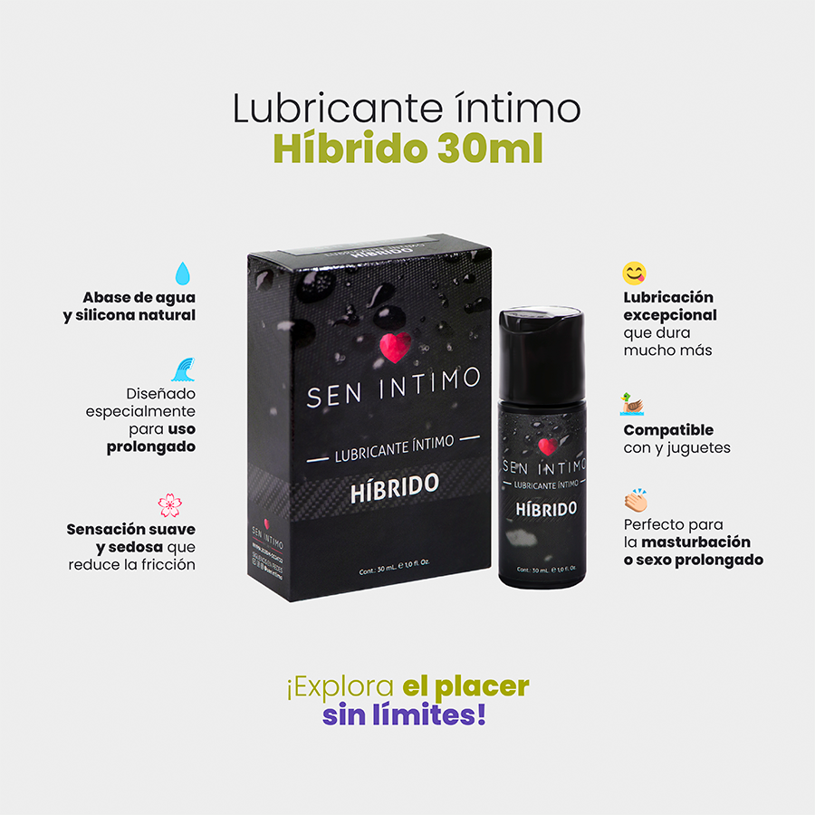 Lubricante Íntimo Híbrido x 30 ml by Sen Íntimo