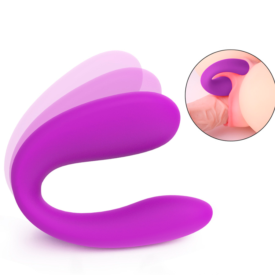 Vibrador de doble estimulación Vebe Purple