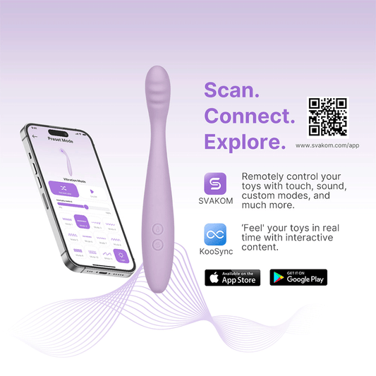 Vibrador para Punto G Cici 2 Controlado por APP Global By Svakom