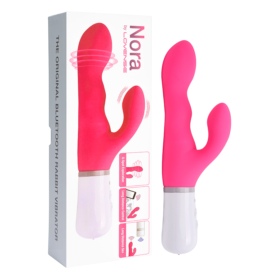 Vibrador Doble Estimulación Nora Controlado por APP Global by Lovense