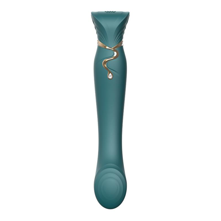 Set Vibrador de Lujo Queen Jewel Green Controlado por APP Bluetooth by ZALO