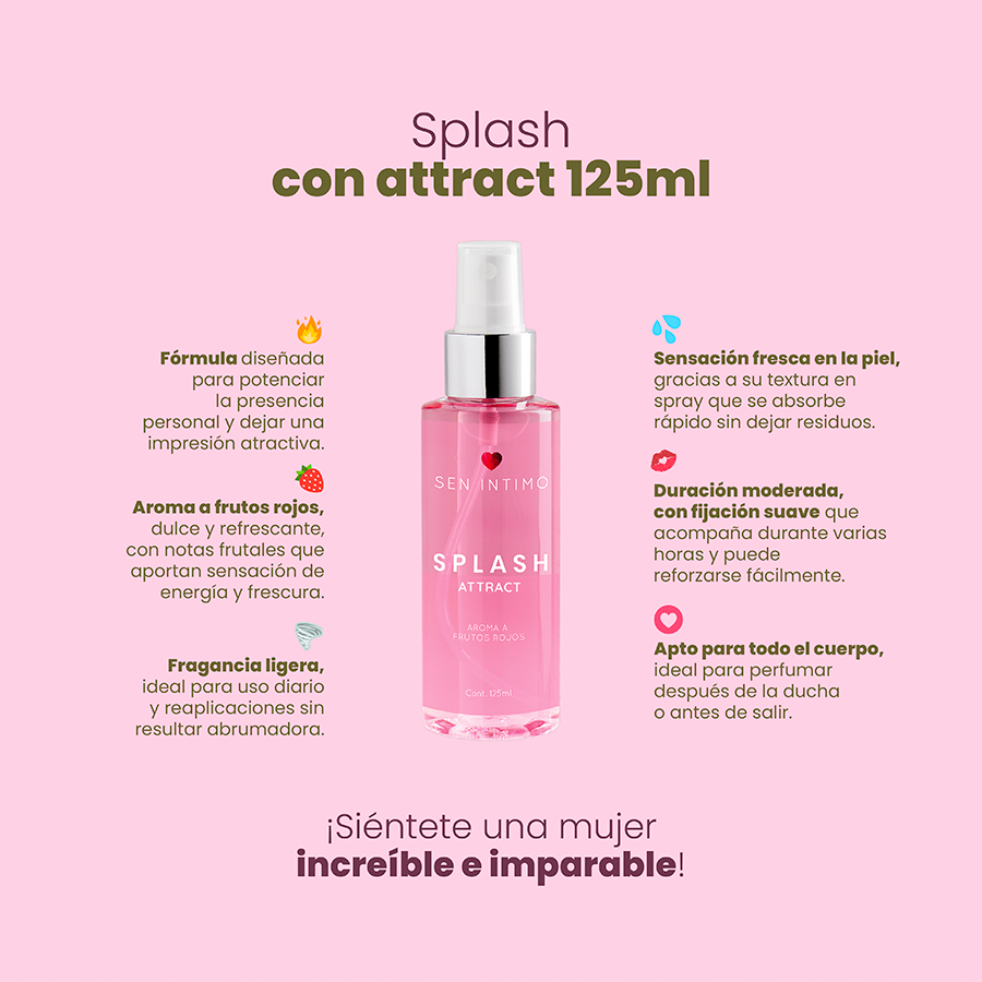 Splash X 125 mL Sen Intimo