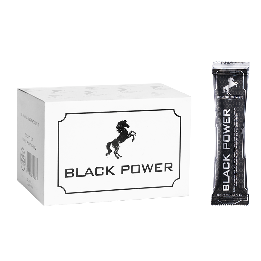 Energizante Black Pw Sachet 15 ml caja x 25 UD
