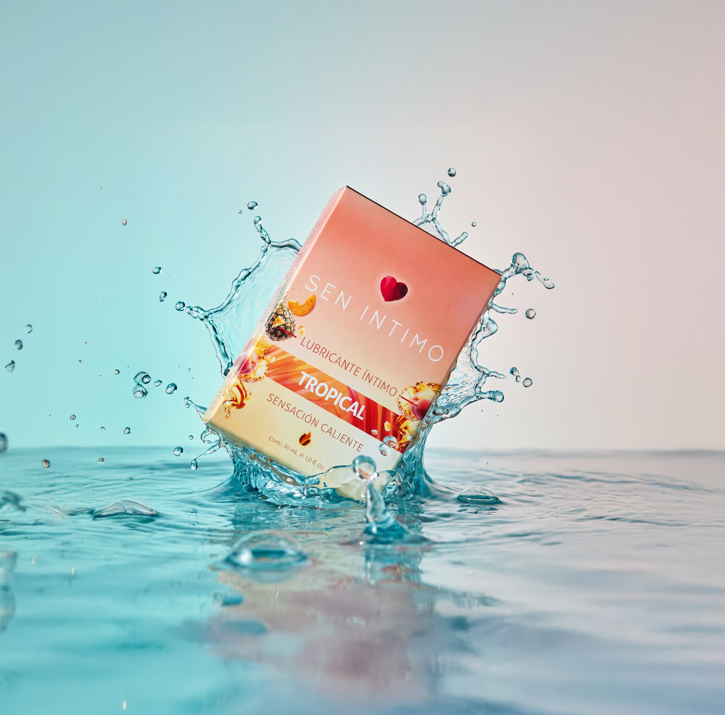 Lubricante Íntimo Caliente Tropical  X 30 mL Sen Intimo