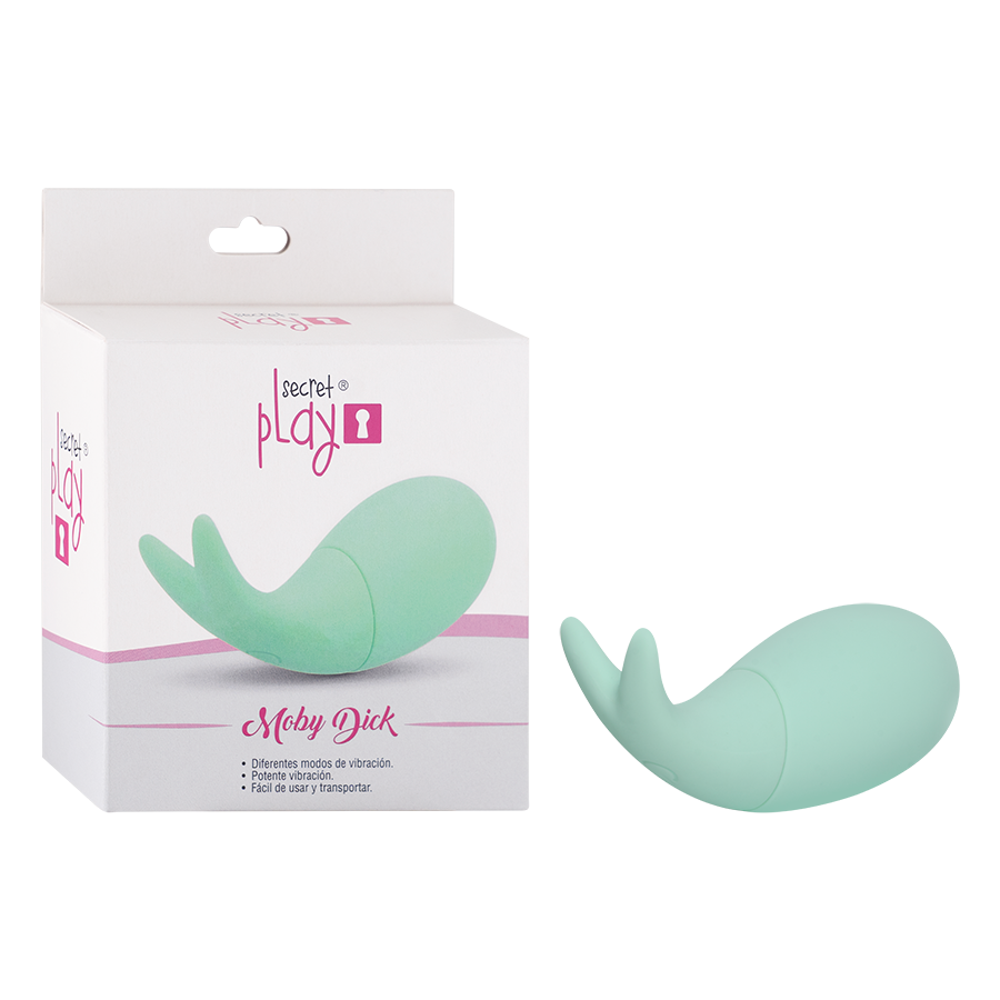 Vibrador Moby Dick Verde Aguamarina