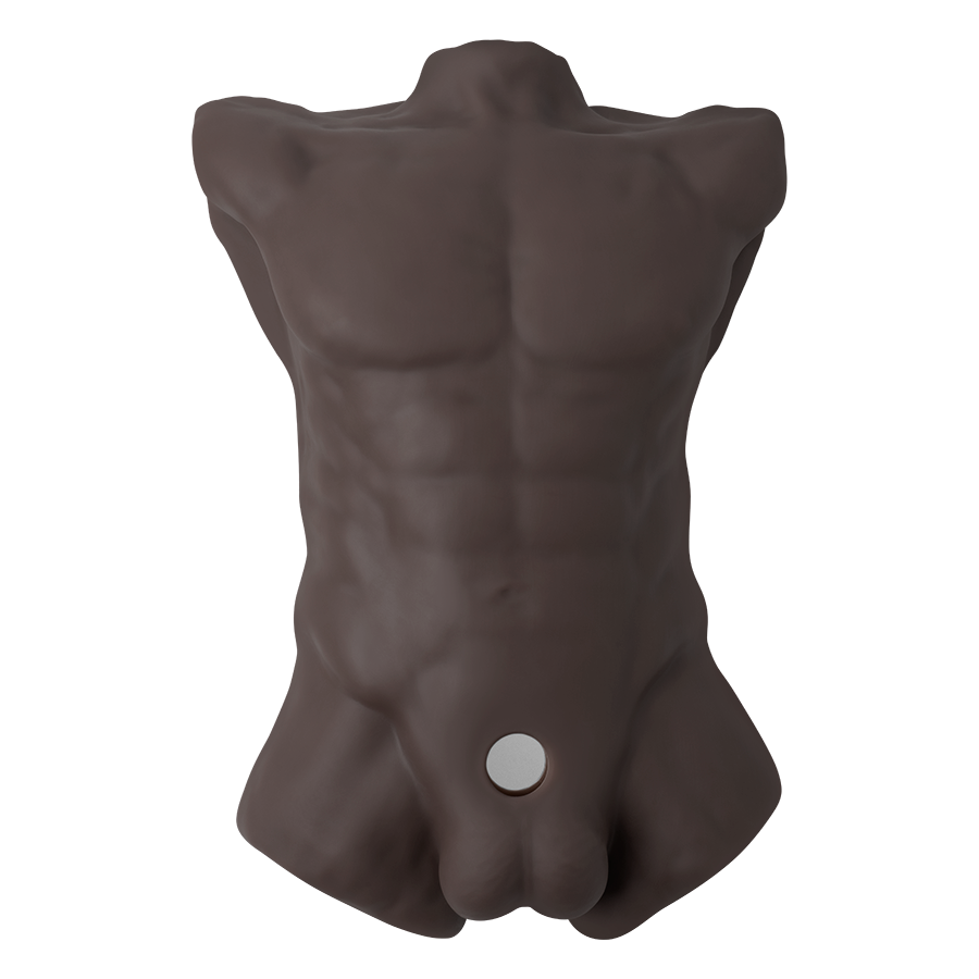 Premiun Silicone Realistic Male Torso de Dildo Intercambiable