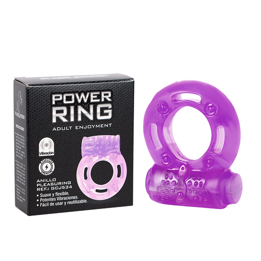 Anillo Vibrador Pleasuring Purple