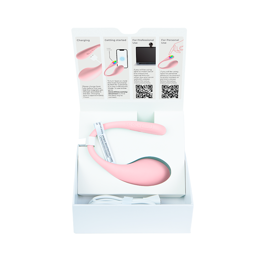 Vibrador Punto G Spot Controlado por APP Global by Kiiro