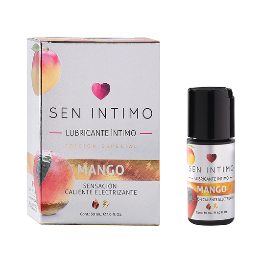 Lubricante íntimo Mango Sensación Caliente Electrizante X 30 ml by Sen Íntimo