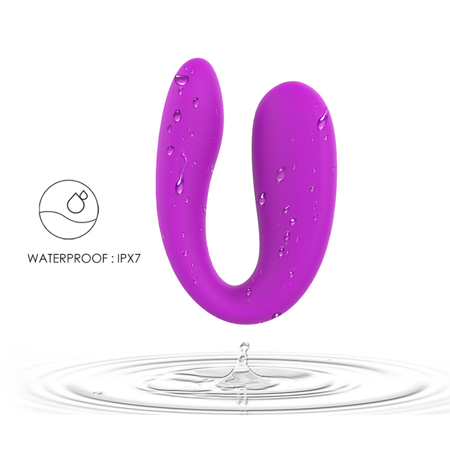 Vibrador de doble estimulación Vebe Purple